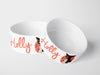Personalised Ceramic Dog/Cat Name Pet Bowl