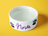 Personalised Ceramic Dog/Cat Name Pet Bowl