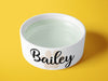 Personalised Ceramic Dog/Cat Name Pet Bowl