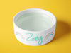 Personalised Ceramic Dog/Cat Name Pet Bowl
