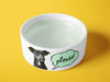 Personalised Ceramic Dog/Cat Name Pet Bowl