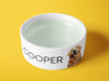 Personalised Ceramic Dog/Cat Name Pet Bowl