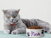 Personalised Ceramic Dog/Cat Name Pet Bowl