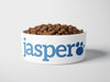 Personalised Ceramic Dog/Cat Name Pet Bowl