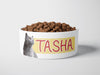 Personalised Ceramic Dog/Cat Name Pet Bowl
