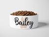 Personalised Ceramic Dog/Cat Name Pet Bowl