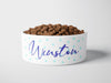 Personalised Ceramic Dog/Cat Name Pet Bowl