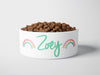 Personalised Ceramic Dog/Cat Name Pet Bowl