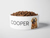 Personalised Ceramic Dog/Cat Name Pet Bowl