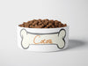 Personalised Ceramic Dog/Cat Name Pet Bowl