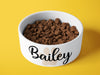 Personalised Ceramic Dog/Cat Name Pet Bowl