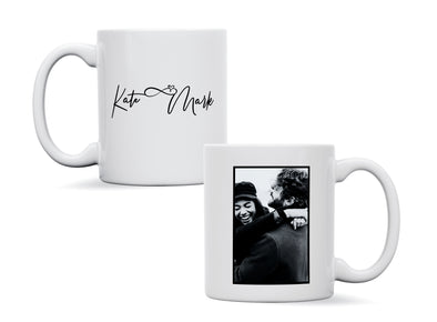 Personalised couple image mug