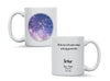 Personalised Star map, Galaxy Night Sky Keepsake Gift mug