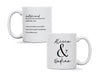 Personalised Best Friends Definition Dictionary Birthday Mug