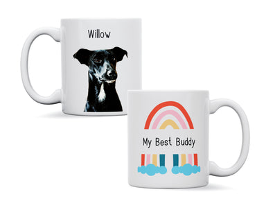 Personalised pet dog best buddy mug