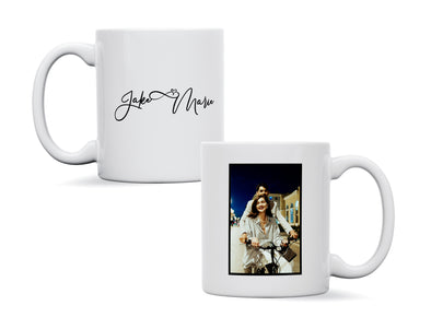 Personalised couple image mug