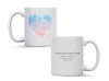 Personalised Star map the night our stars aligned, Galaxy Night Sky Keepsake Gift mug