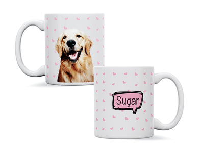 Personalised pet dog animal lover mug