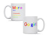 Personalised Go Girl Definition Initial Name Mug