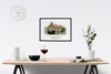 Personalised new house/home watercolour portrait print