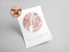 Personalised Custom Any Location FOIL CITY Map Poster Art