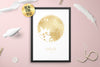 Personalised Custom OSLO Norway FOIL CITY Map Poster Art