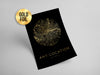 Personalised Custom ANY Location FOIL CITY Map Poster Art