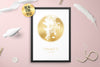 Personalised Custom FOIL CITY Map PHUKET Thailand Poster Art