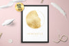 Personalised Custom FOIL CITY Map Newcastle UK Poster Art