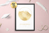 Personalised Custom FOIL CITY Map Edinburgh Scotland Poster Art