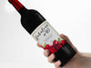 Personalised Birthday Wine bottle label - Ideal Celebration/Anniversary/Birthday/Wedding gift personalized bottle label