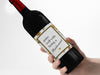 Personalised bridesmaid wine bottle label 21st/30th/40th/50th gift -Ideal Celebration/Anniversary/Birthday/Wedding gift bottle label