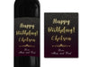 Personalised wine bottle label 21st/30th/40th/50th gift -Ideal Celebration/Anniversary/Birthday/Wedding gift personalized bottle label