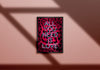 Personalised Custom Quote Neon art print - Homeware/Office art/decor - Forefrontdesigns