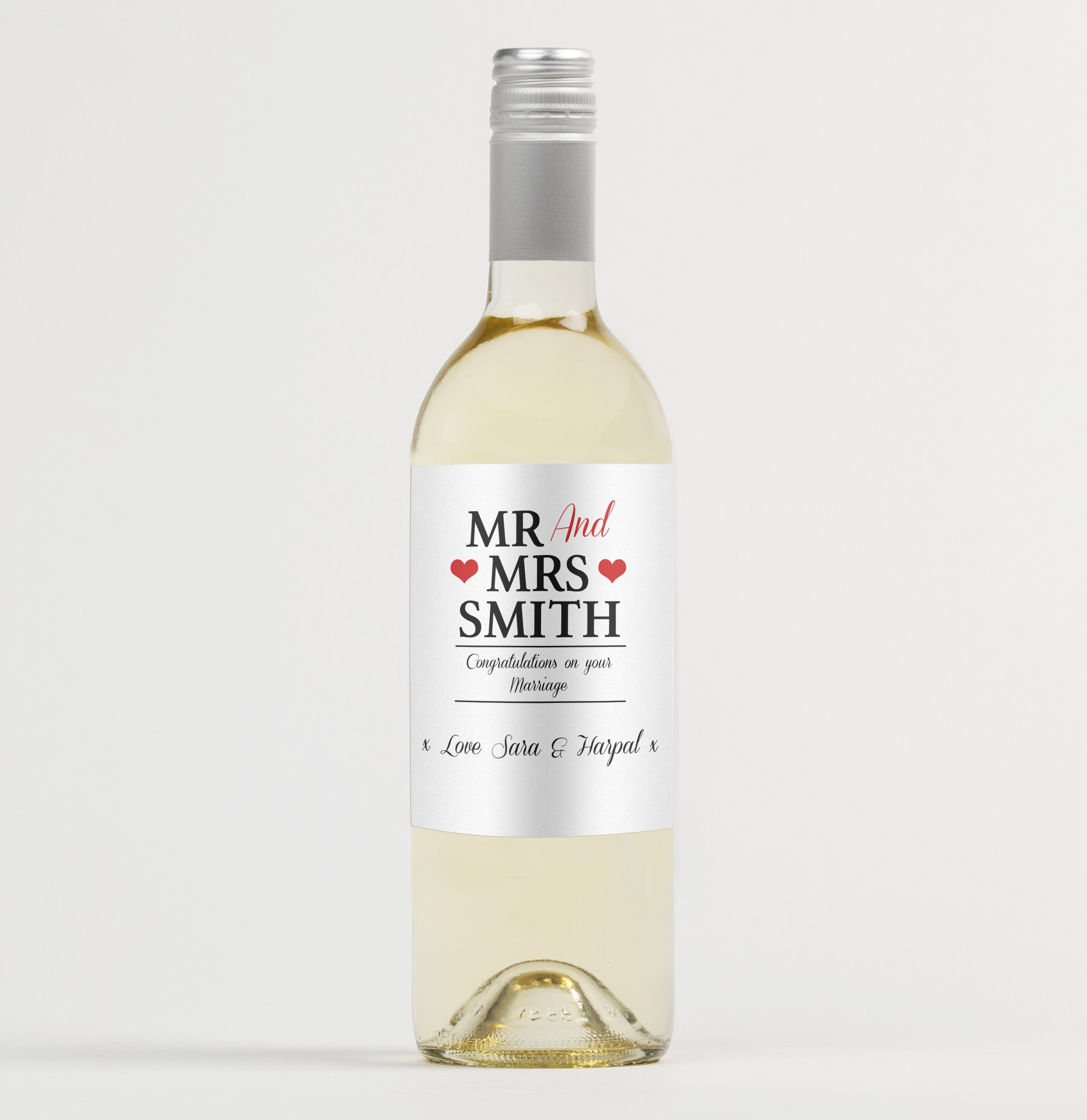 Personalised clearance wine bottles