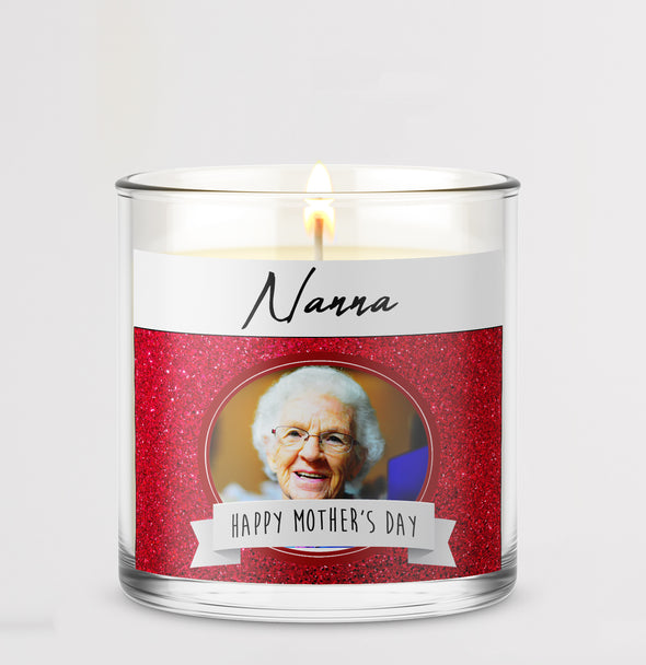 Personalised candle jar label - Perfect Mothers day gift - Forefrontdesigns