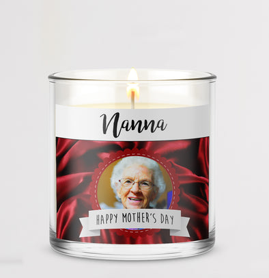Personalised candle jar label - Perfect Mothers day gift - Forefrontdesigns