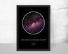 Personalised star map/sky constellation print - The stars on the night we met