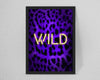 Personalised WILD Custom Quote Neon art print - Homeware/Office art/decor - Forefrontdesigns
